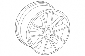 Wheel rim R18x8J ET46 Audi A3 8V 17-20 style C2R