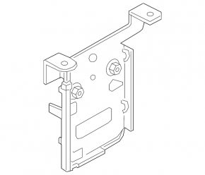 Bracket for cruise radar Porsche Macan 15-