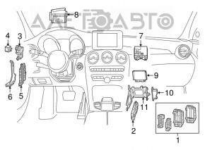 Mercedes GLC 16-22 Battery Distributor