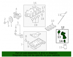 Ford Explorer 11-19 Oil Filter Housing