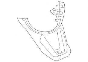 Mazda 6 17-21 Steering Wheel Cover for Heated Steering Wheel
