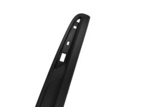Rear bumper trim Ford Fusion mk5 13-18 for 1 pipe, structure, scratch