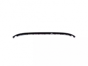 Rear bumper trim Ford Fusion mk5 13-18 for 1 pipe, structure, scratch
