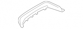 Upper rear left door molding Ford Explorer 20-
