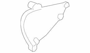 Air Conditioning Compressor Bracket Audi Q7 4L 10-15