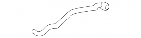 Cooling system hose BMW X5 F15 14-18 4.4T reservoir-pump