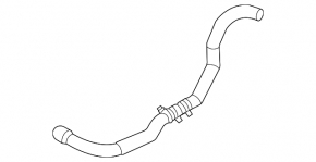 Lower cooling pipe Nissan Kicks 18-24
