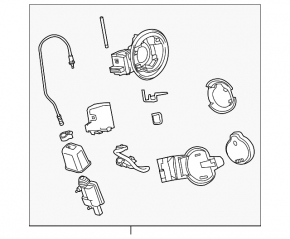 Chevrolet Volt 11-15 Fuel Filler Door Housing
