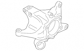 Rear left axle Subaru Outback 20-23
