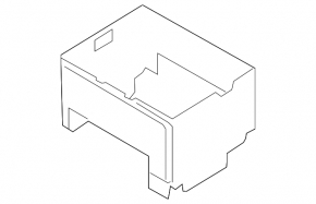 Battery cover Kia Forte 4d 14-16 dorest