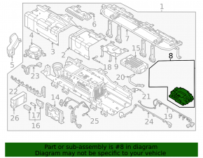 Kia Niro 23- HEV HVB Relay Block