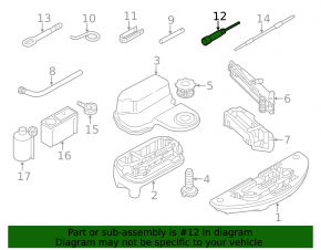 Screwdriver Audi A5 F5 17-