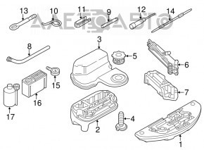 Screwdriver Audi A5 F5 17-