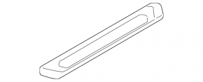 Door sill outer front left BMW X3 G01 18-21 black