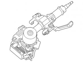 Steering column EUR Kia Forte 4d 14-16 prerest