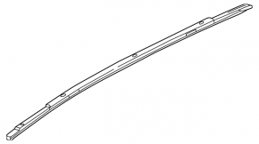 Longitudinal roof rail left Hyundai Tucson 16-18 without panorama