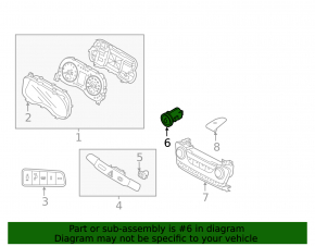 Start/Stop Button Hyundai Tucson 16-18