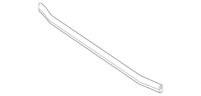 Mercedes W167 GLE 350 450 20-22 bonnet seal on body