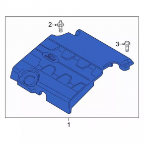 Ford Edge 15-18 3.5 Engine Cover