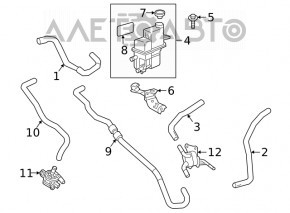 Lexus LS500h 18-23 inverter cooling pump