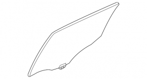 Glass door rear right Mazda 6 13-21