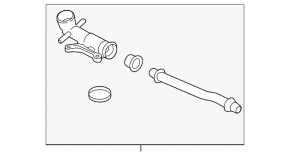 Ford Explorer 20-24 3.0T Cooling System Flange with Tube