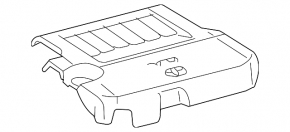 Toyota Camry V40 3.5 Engine Cover