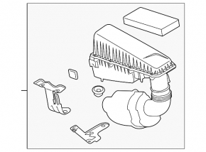 BMW X5 F15 16-18 Plug-in Air Filter Housing