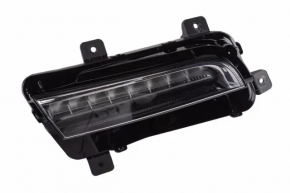 Left fog light, fog lamp, Cadillac CTS 14-19, running lights with unit
