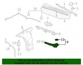 Chevrolet Camaro 16-23 washer reservoir neck with cap