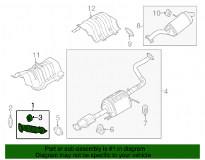 Kia Soul 14-19 2.0 intake pipe