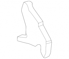Inner left fender seal VW Taos 22-25