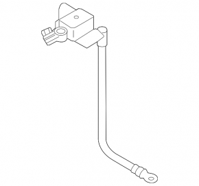 Negative terminal Audi A6 C8 19- with sensor