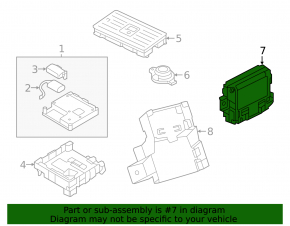 ANTENNA AMPLIFIER MODULE Audi Q8 19-25