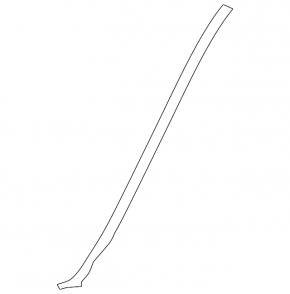 Windshield molding right BMW X3 G01 18-21