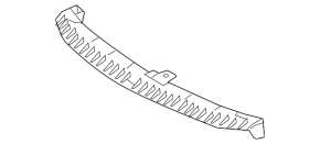 Front bumper mount central Nissan Maxima A36 16-