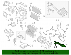 Electric heater Mini Cooper F56 3d 14-17