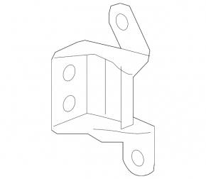 Upper rear right door hinge for Honda Civic XI FE/FL 22-24