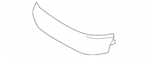 Toyota Camry V70 18-24 black front passenger seat trim