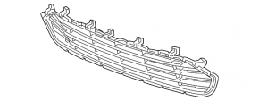 Radiator grill assembly GMC Terrain 18-21 with emblem