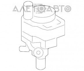 Auxiliary cooling pump Mercedes GLC 300 16-19