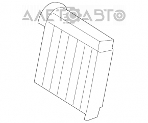 Mazda3 03-09 evaporator with temperature sensor
