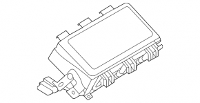 Airbag passenger in the dashboard Mazda CX-30 20-21