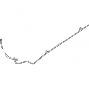 Air Conditioner Tubes Rear Row Ford Explorer 16-19
