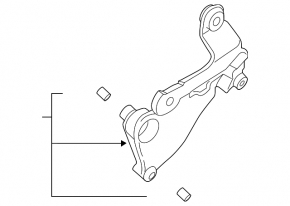 Ford Edge 19-24 2.7T Air Conditioning Compressor Bracket