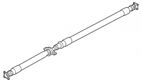 Driveshaft driveshaft Mazda 3 19- AWD