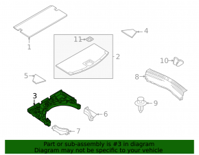 Foam plastic for Mazda CX-5 22-25 tool