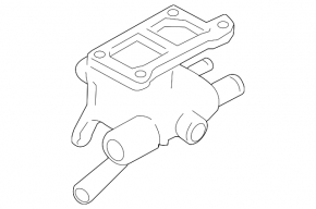 Coolant distributor MAZDA 3 03-06 BK 2.3