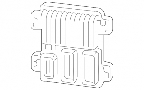ECU block engine computer Chevrolet Volt 13-15