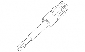 Upper steering cardan shaft Cadillac CTS 14- RWD